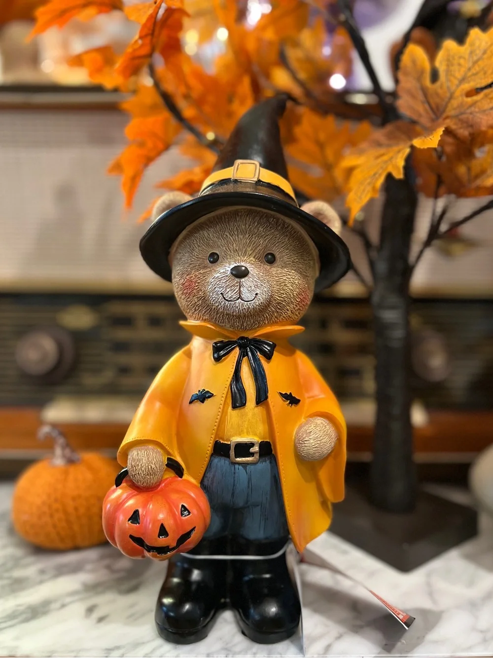 ✨NEW🧸Halloween Bear in Wizard Costume Decor🎃